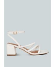White Sandal Heels Macy s