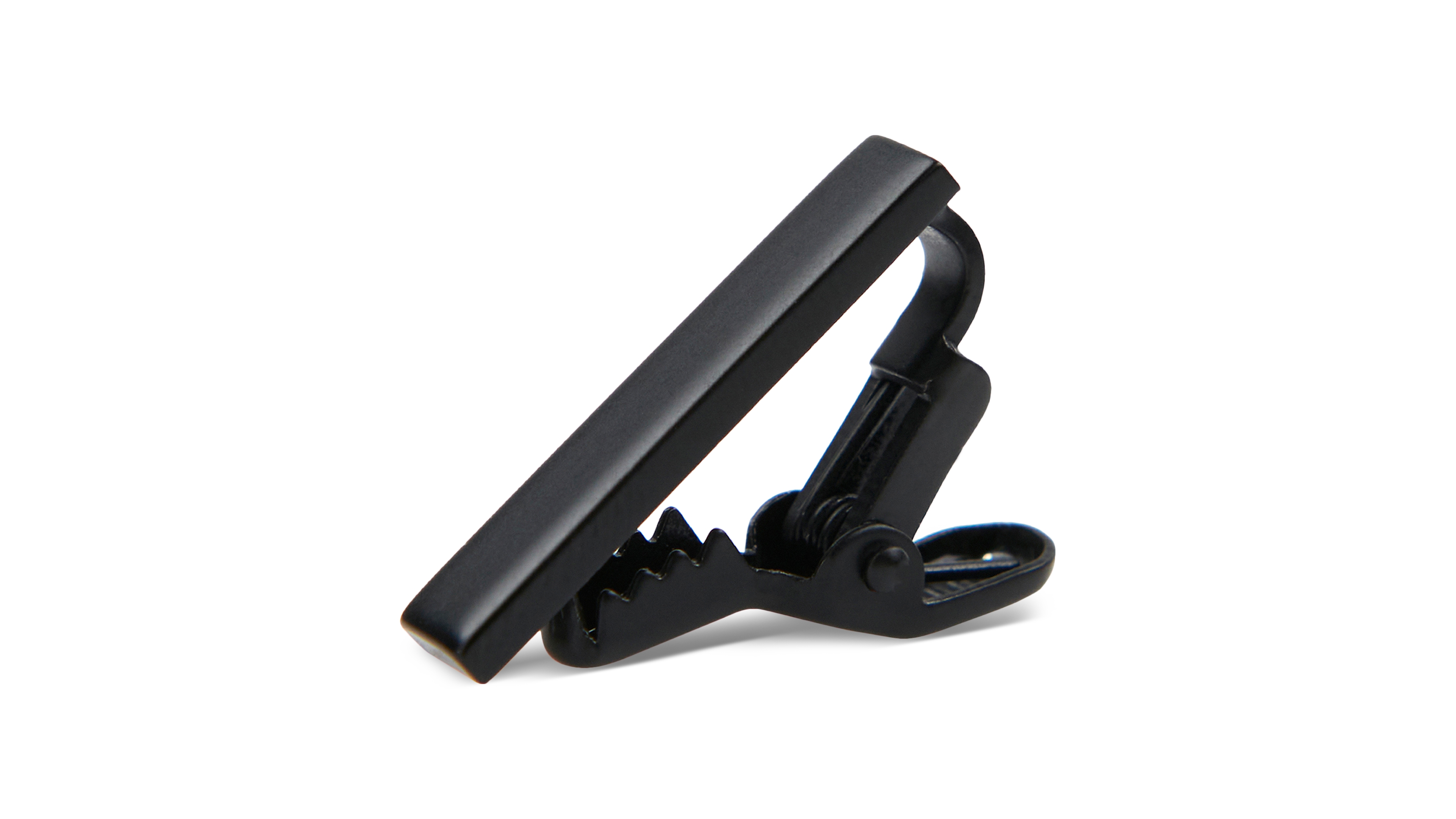 ConStruct Men's Solid Black 1" Tie Bar