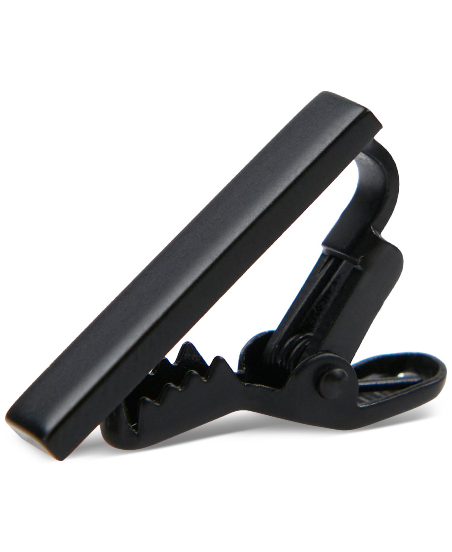 Men's Solid Black 1" Tie Bar