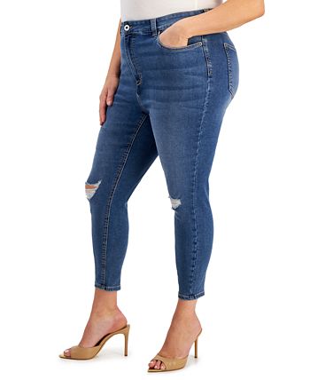 Celebrity Pink Trendy Plus Size High Rise Skinny Jeans - Macy's