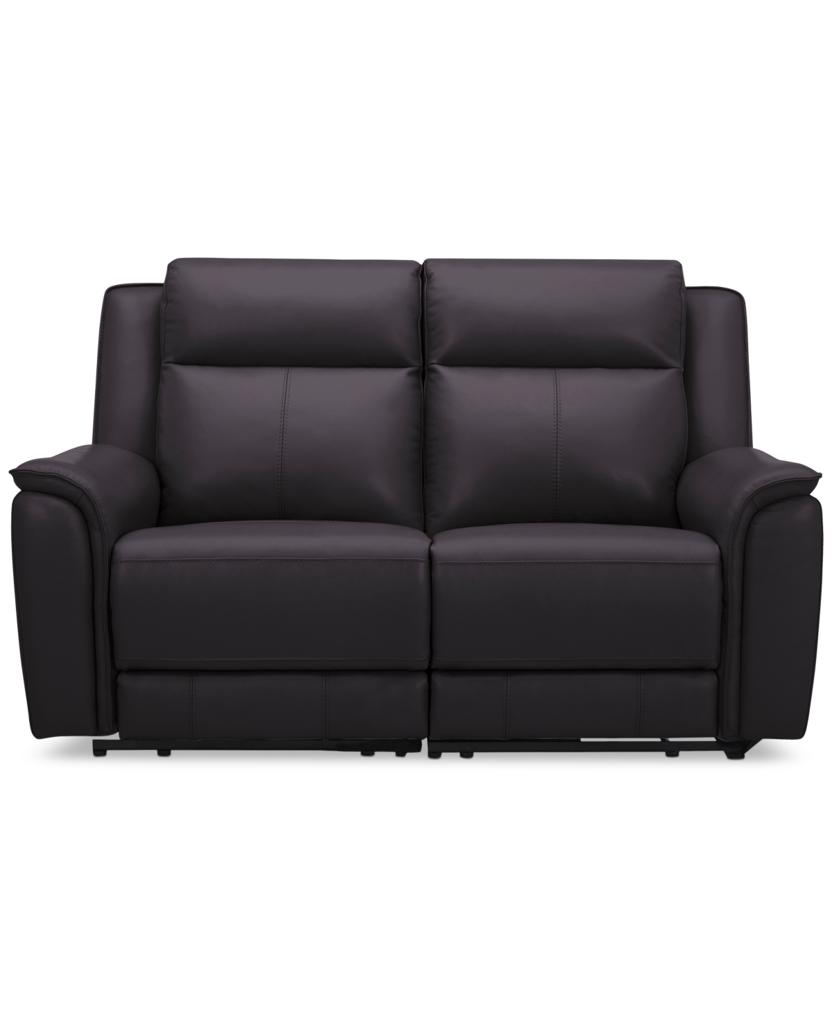 Addyson 2-Pc. Leather Sofa with 2 Zero Gravity Recliners with Power Headrests, Created for Macy's
