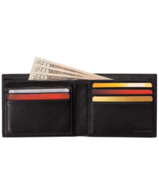Men's Pebbled Leather Billfold  