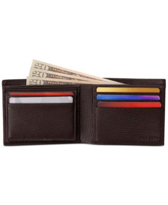Men's Pebbled Leather Billfold  