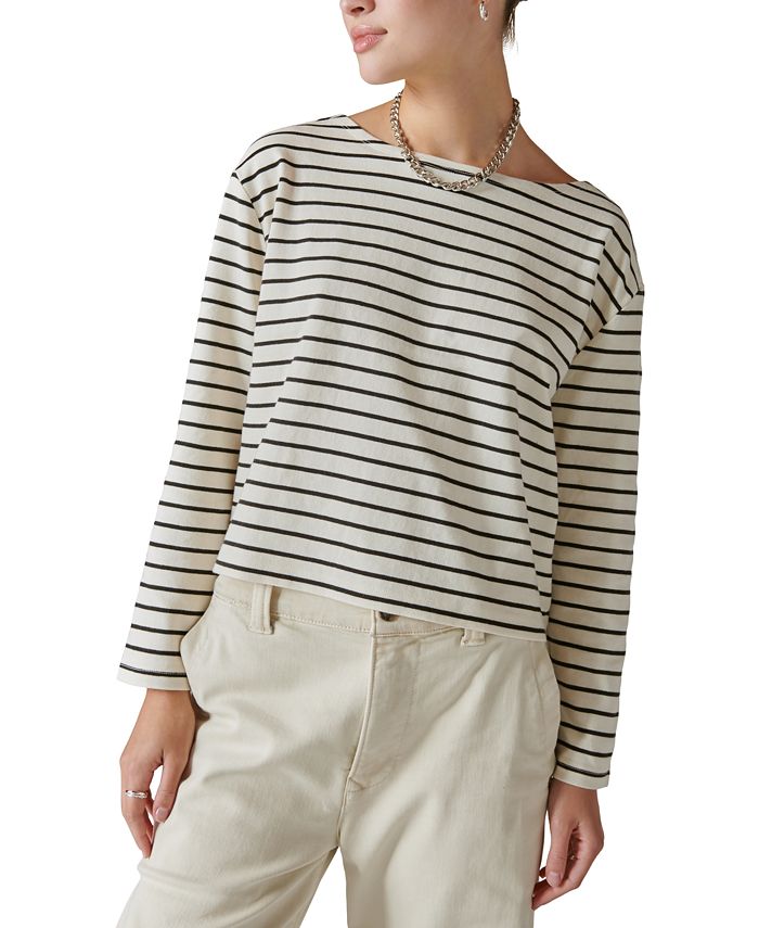 Bronson Breton Stripe Shirts Long Sleeve Vintage Men French Sailor Naval T-shirt - T-shirts