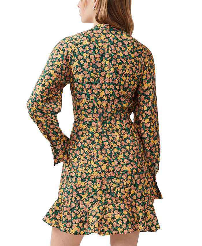 French Connection Women's Aleezia Flavia Floral Print A-Line Dress - Macy's
