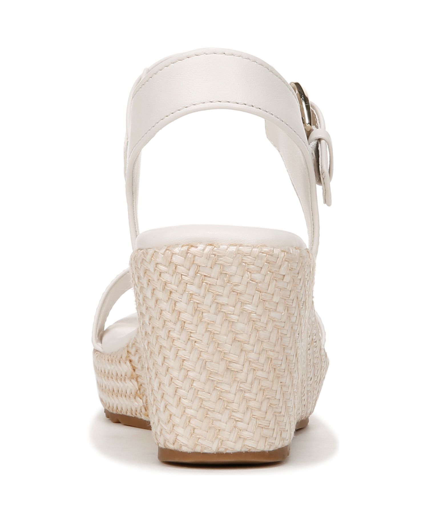 Women's Stella Open Round Toe Buckle Wedge Sandals