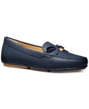 Navy blue michael cheap kors flats