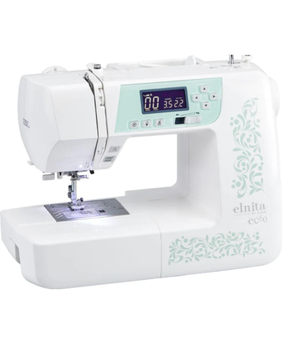 Elnita Sewing Machine - White