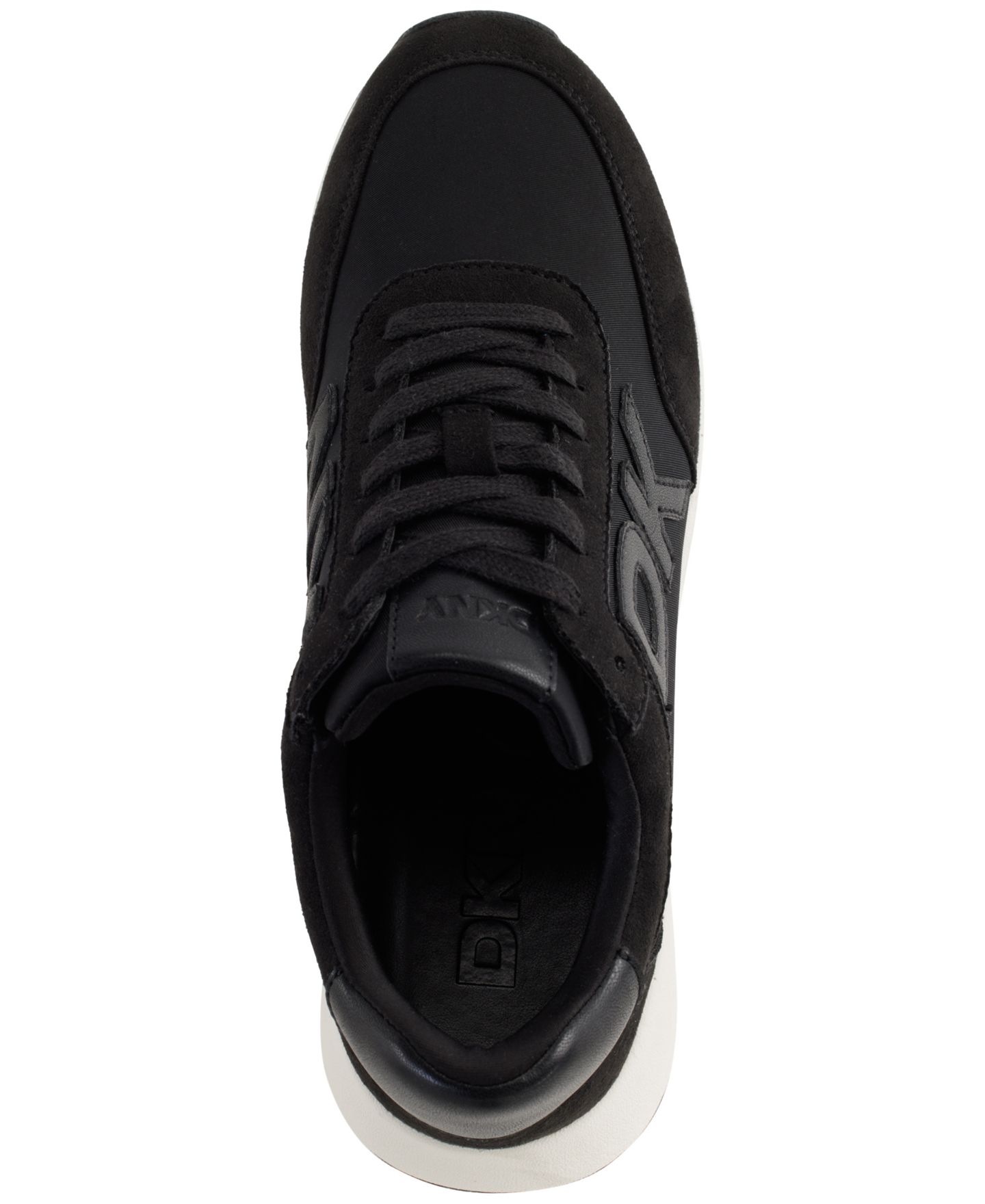 Женские кроссовки DKNY Oaks Logo Appliqué Athletic Lace Up, цвет: Костяной — фото 8
