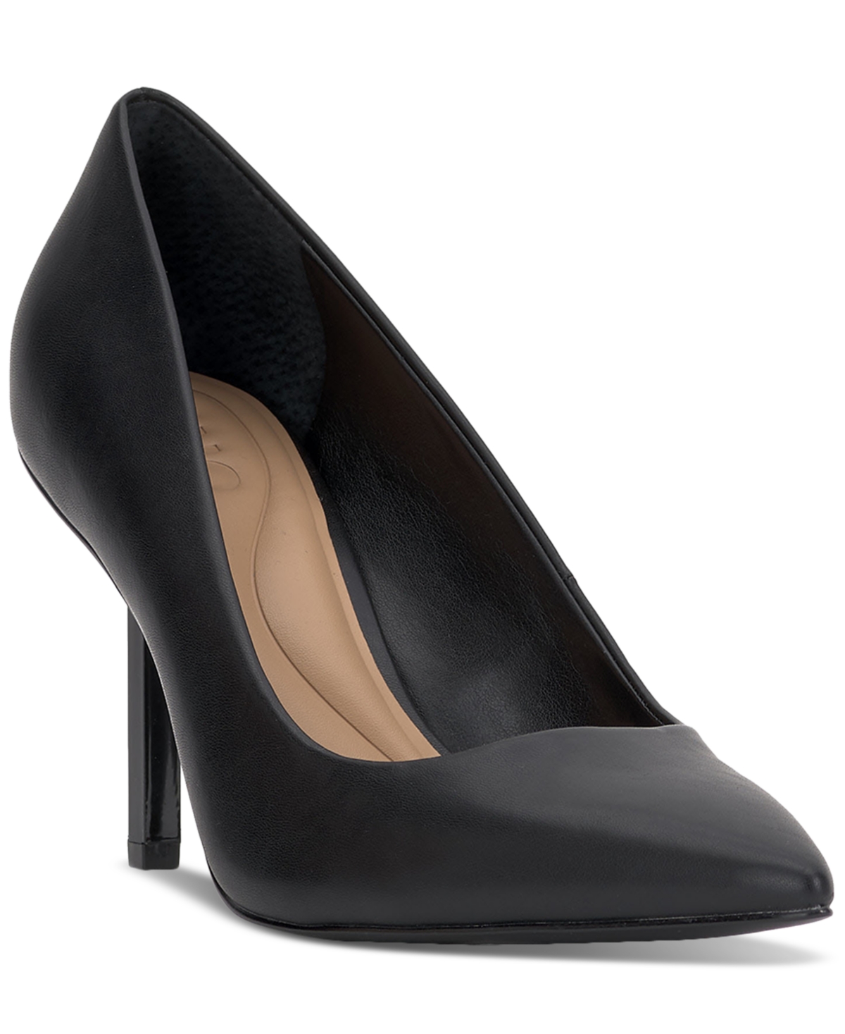 Inc International Concepts Eeshani High Heel Pumps, Created For Macy's In Black Smooth