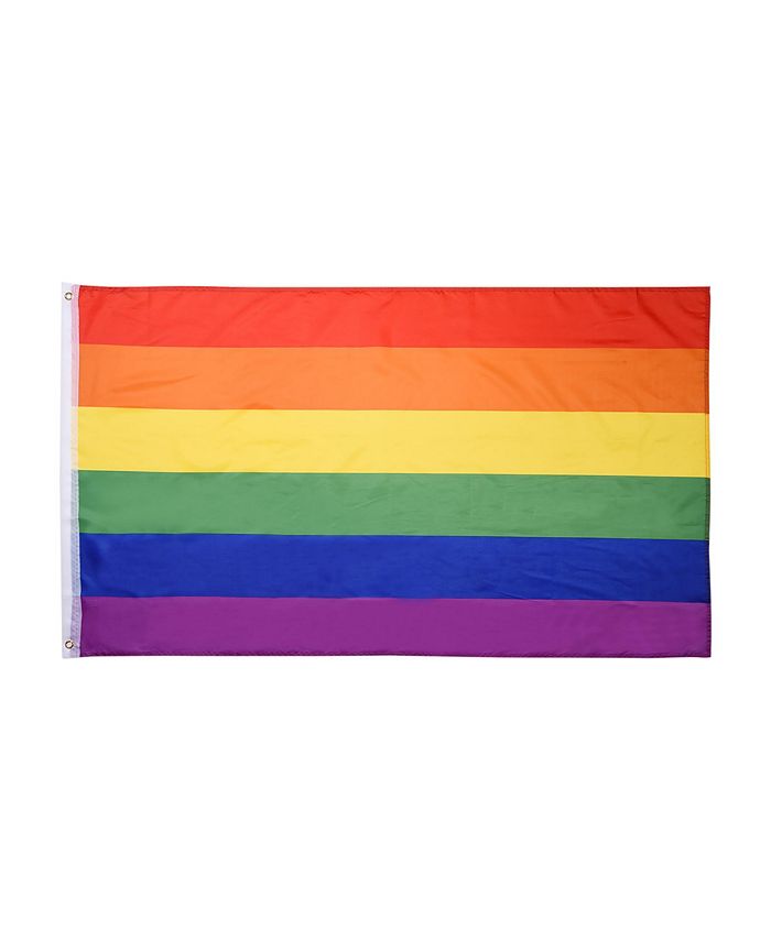Yescom 5x3 Ft Rainbow Flag Gay Pride Lesbian LGBT Banner Polyester with ...