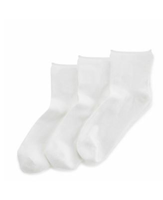 Stems Three Pack of Soft Ankle Socks - Macy's