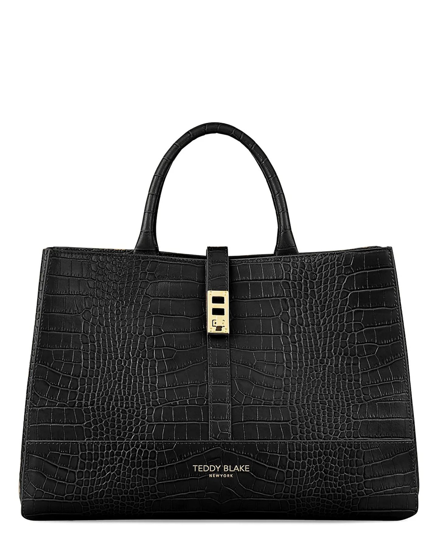 Женская сумка Teddy Blake Lola Croco 15", цвет: Чёрный — фото 2