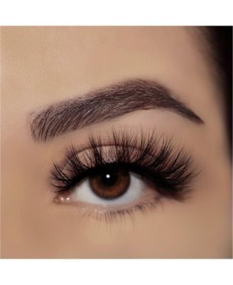 3-Pack Purplicious 3D Fauxmink Lash bar False Eyelashes