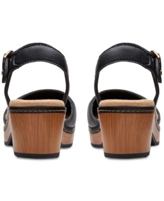 Paizlee Bay Clog-Style Block Heel Platform Shoes