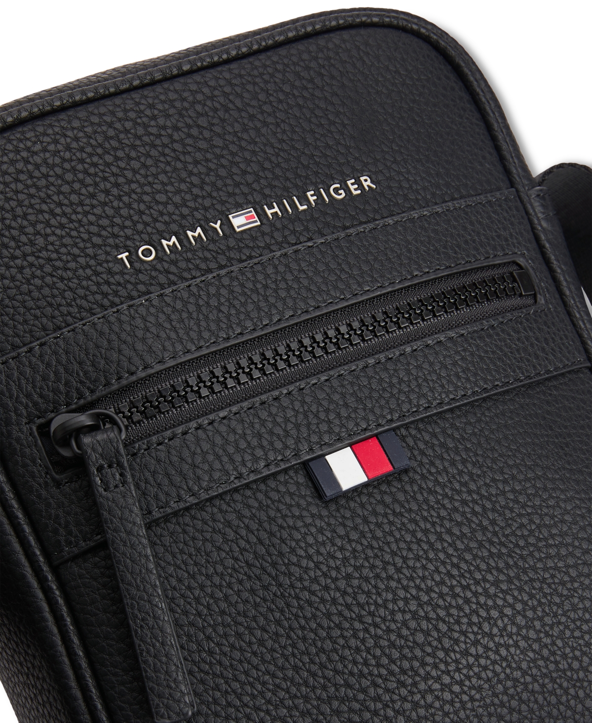 Tommy Hilfiger Men's Essential Mini Reporter Bag In Black