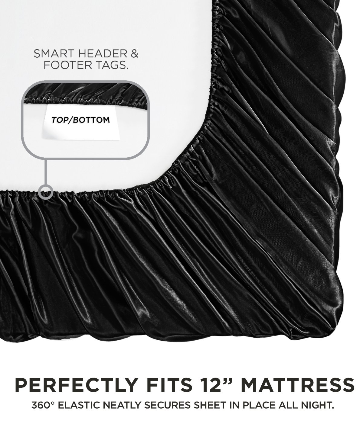 Juicy Couture Satin 3 Piece Sheet Set
