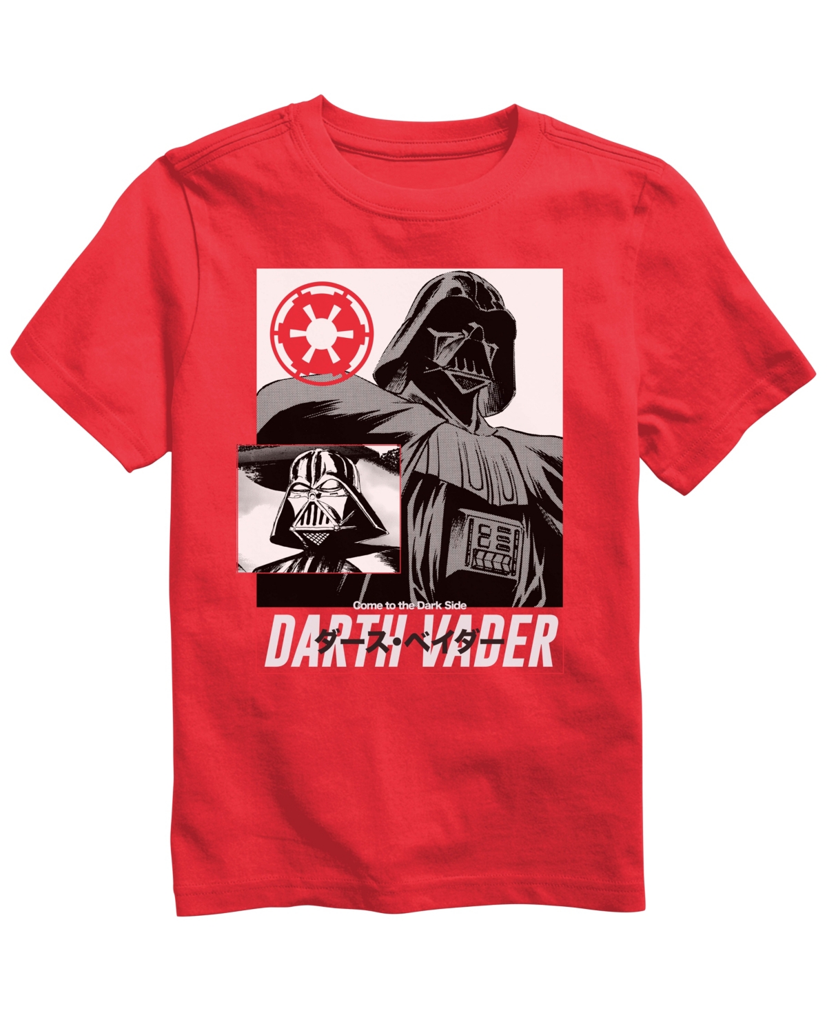 Shop Star Wars Big Boys Short Slevees Graphic T-shirt In Red
