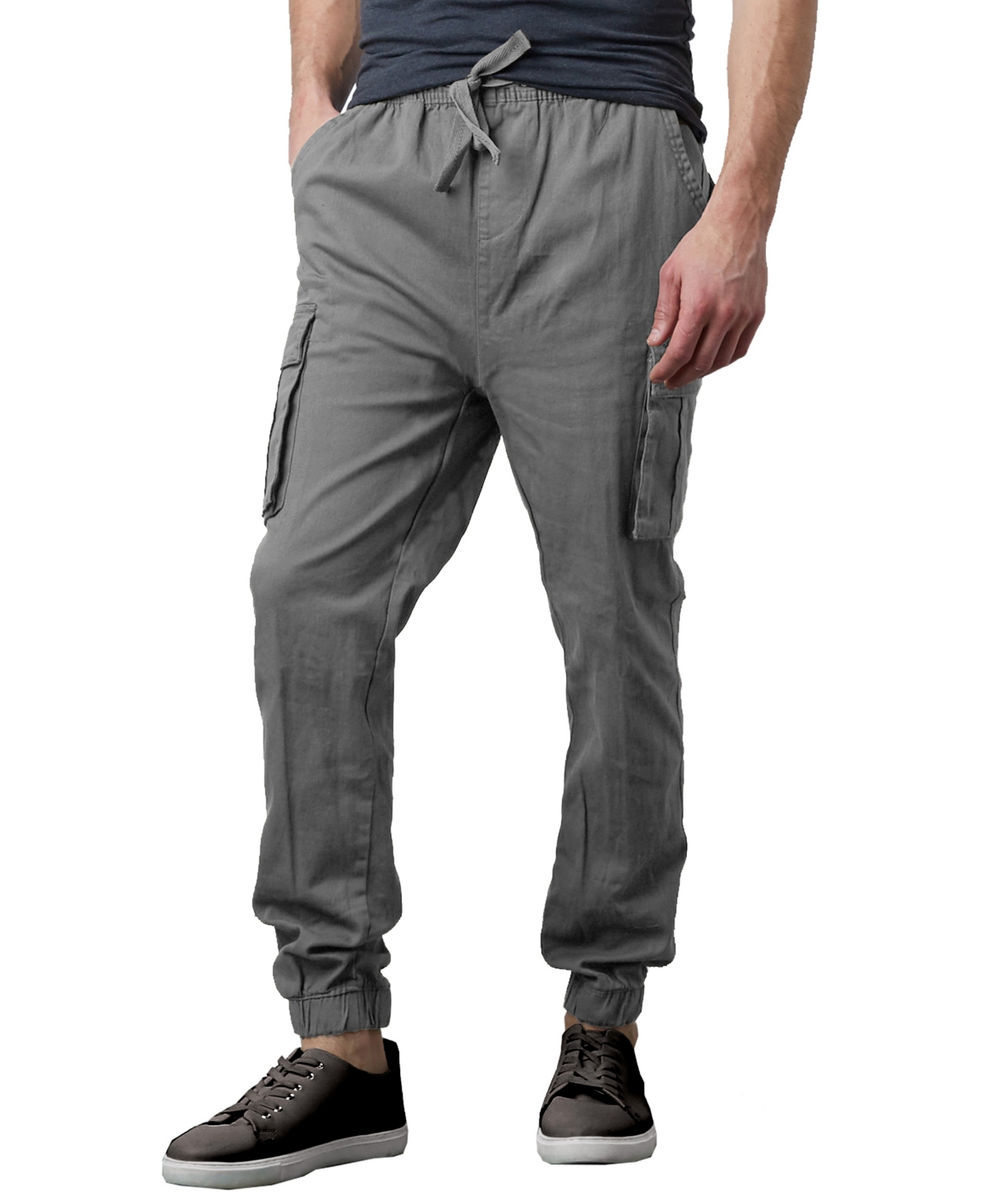 Men's Slim Fit Stretch Cargo Jogger Pants - Woodland