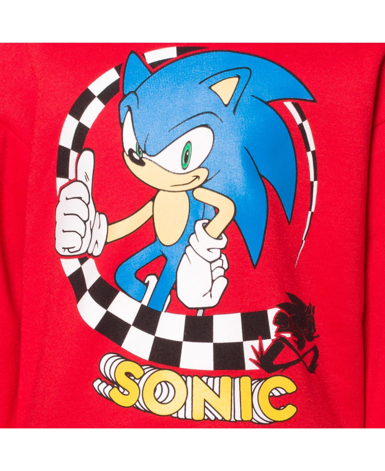Boys Sonic The Hedgehog Knuckles Tails Pullover Hoodie & Pants Set