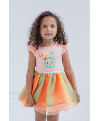 Girls Tulle Dress Logo Pink Toddler| Child