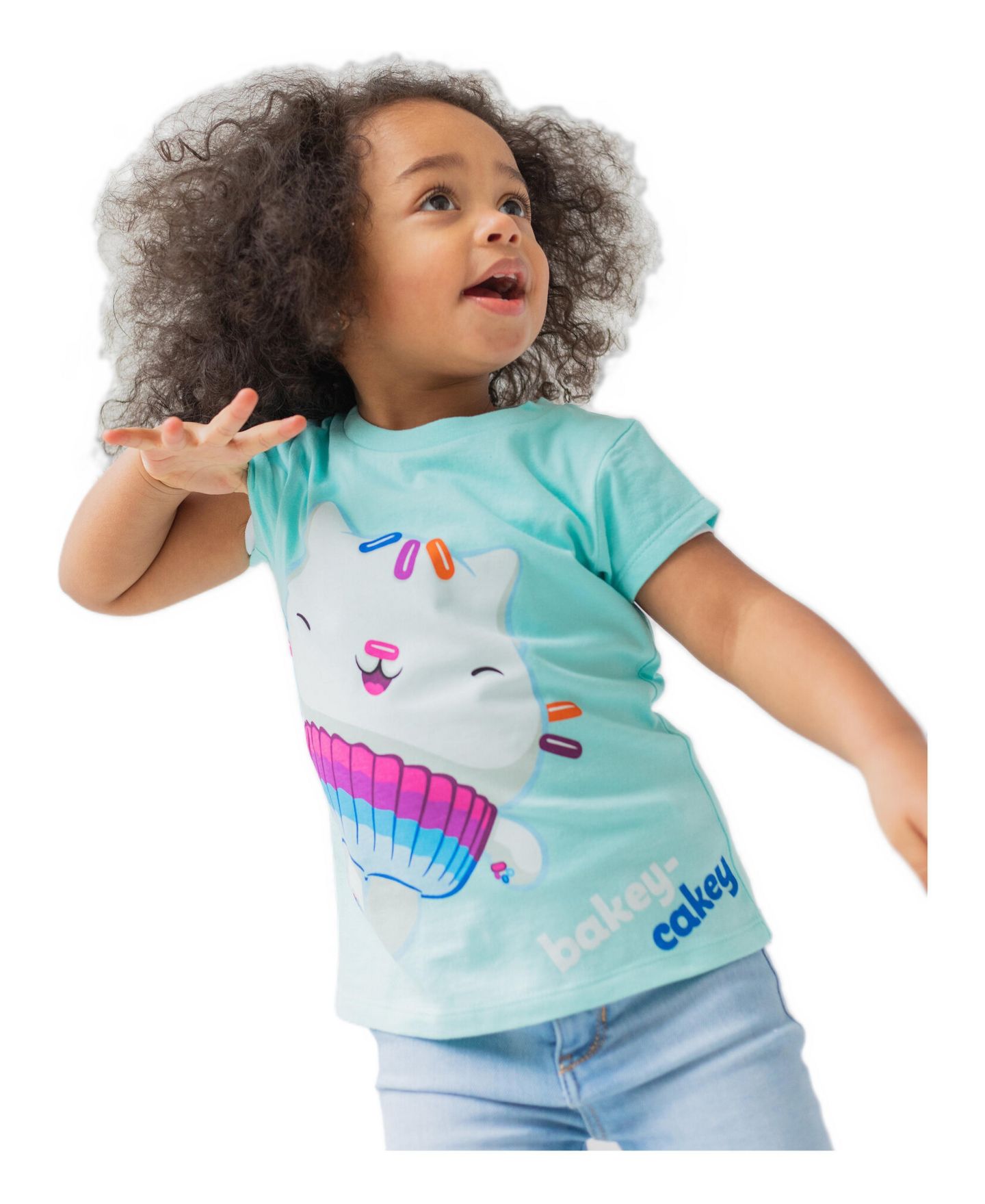 Футболки Gabby's Dollhouse 2-Pack Short Sleeve для девочек, цвет: Розовый аквамариновый — фото 9