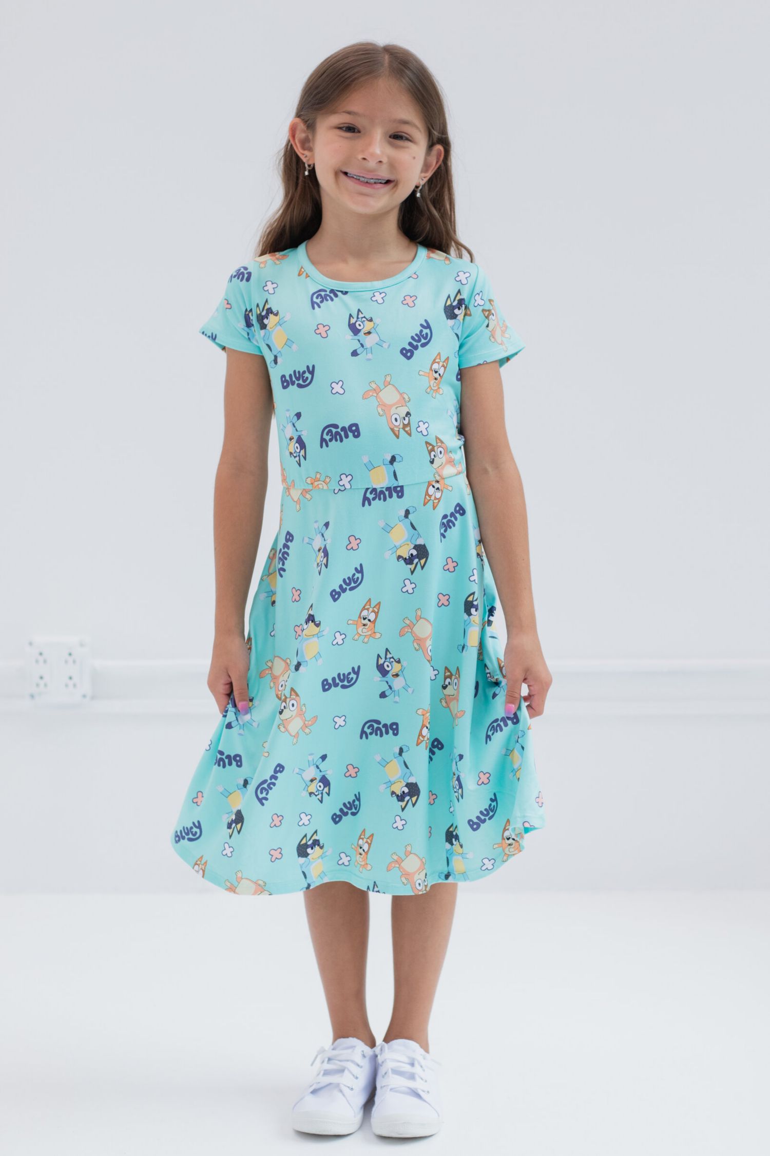 Toddler Girls Mom Dad Bingo 2 Pack Skater Dresses Toddler|Child