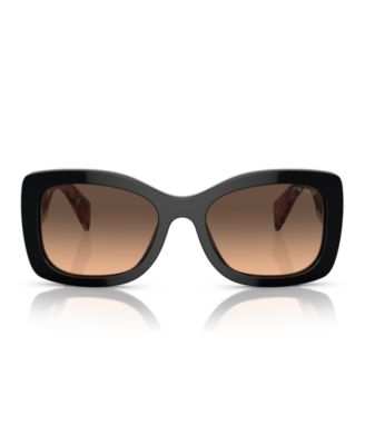 Lettering Oval Women's Sunglasses, PR A08S