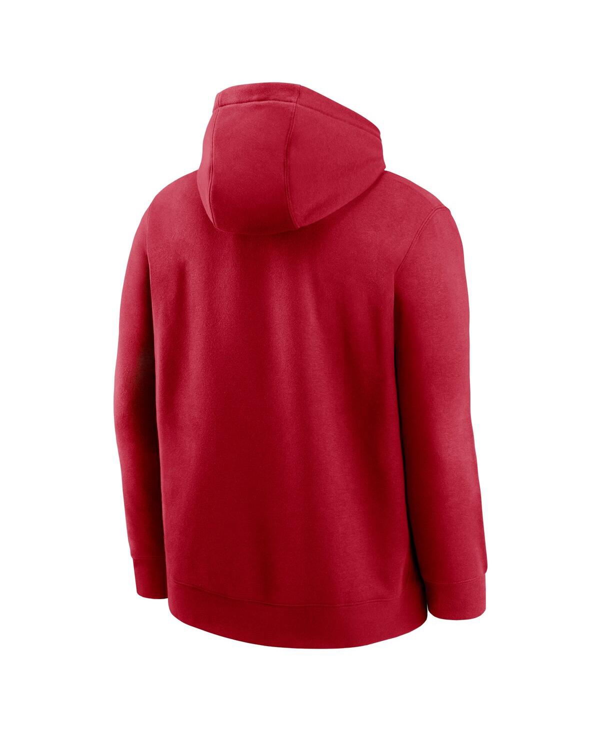 Men's NikeTampa Bay Buccaneers Club Fleece Pullover Hoodie - Red