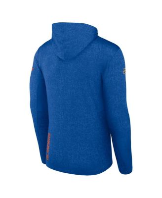 Men's Royal New York Islanders Authentic Pro Lightweight Pullover Hoodie