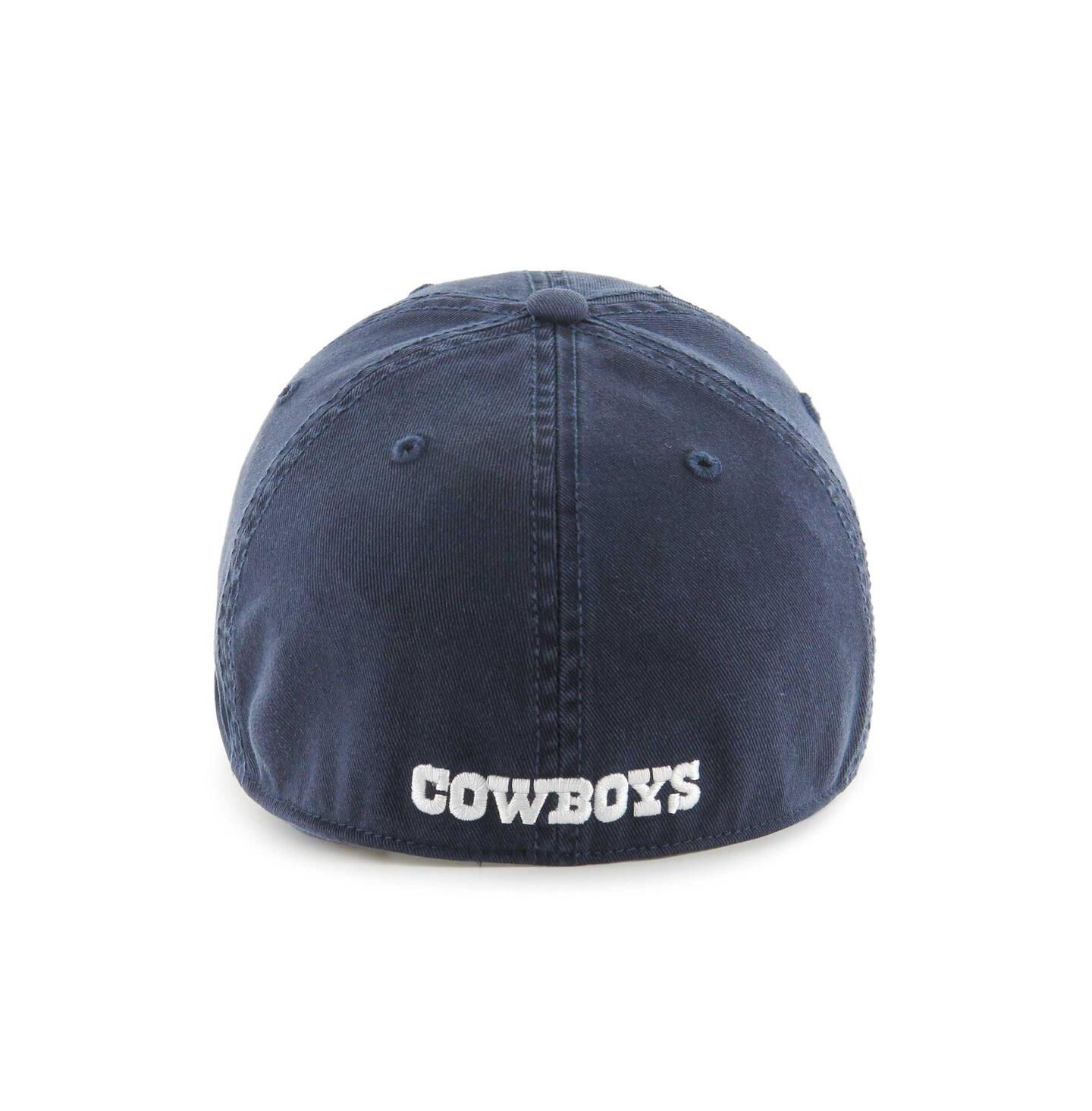 Мужская кепка '47 Brand Navy Dallas Cowboys Sure Shot Franchise Fitted Hat — фото 4