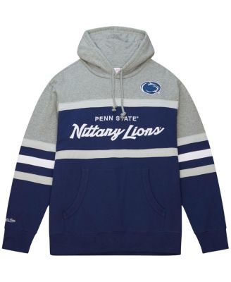 Men's Navy Penn State Nittany Lions Head Coach Pullover Hoodie