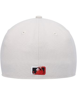 Men's Khaki Arizona Diamondbacks Stone Dim Undervisor 59FIFTY Fitted Hat