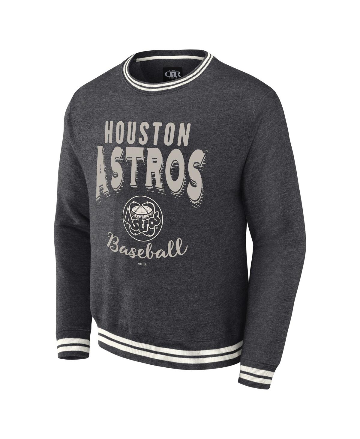 Shop Fanatics Men's Darius Rucker Collection By  Heather Charcoal Distressed Houston Astros Vintage Pullov