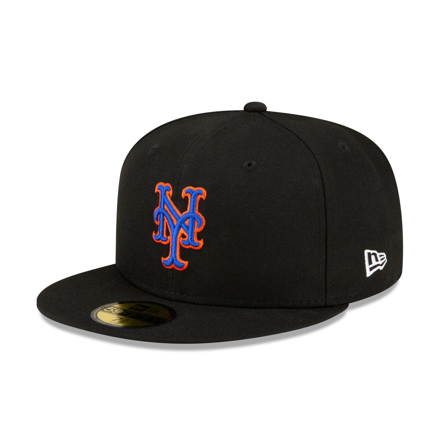 Мужская кепка New Era Black New York Mets Authentic Collection Alternate On-Field 59FIFTY Fitted Hat — фото 1
