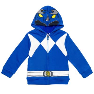 Blue Ranger Red Ranger Black Ranger Fleece Zip Up Hoodie Toddler| Child  Boys