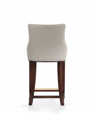 Shubert Leatherette Upholstered Counter Stool
