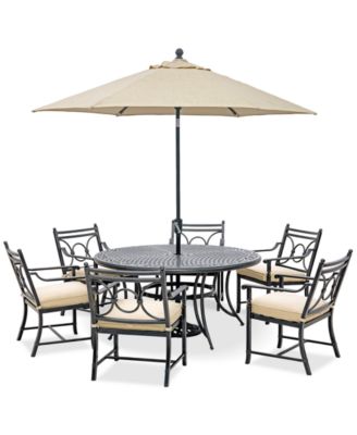 Wythburn Mix and Match Scroll Outdoor Dining Chair, Created for Macy's