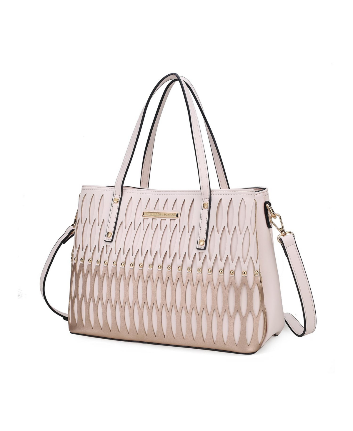 Mkf Collection Quinn Triple Compartment Color Block Tote Bag by Mia K