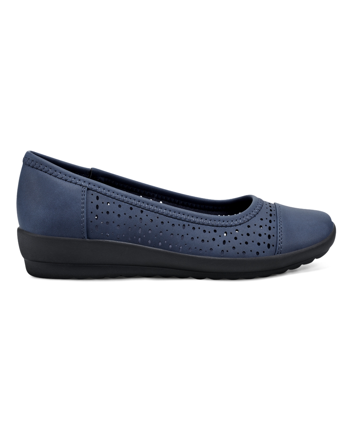 Easy Spirit Women's Avien Square Toe Slip-On Casual Flats