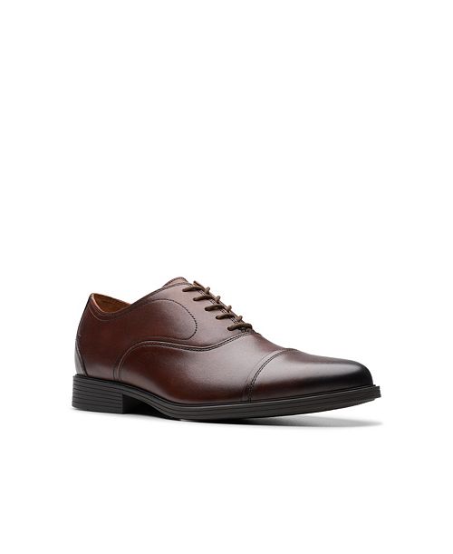 alfani Clarks Men's Collection Whiddon Lace Up Oxford Dress Shoe Men's Shoes