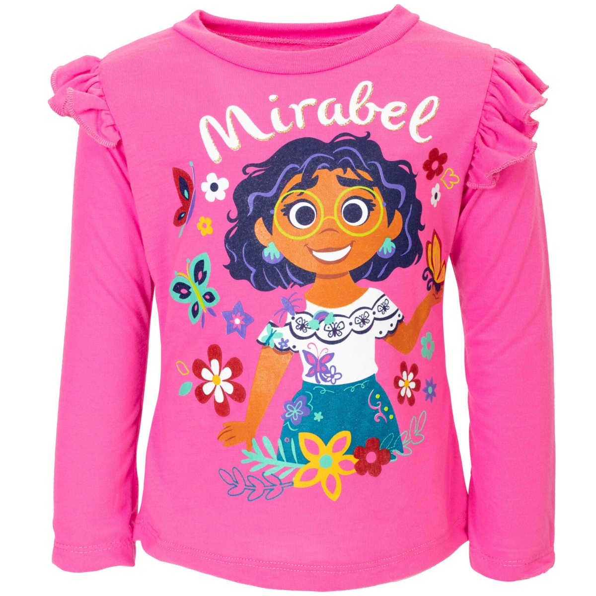 Disney Encanto Mirabel Girls T-Shirt and Leggings Outfit Set Toddler to Little Kid