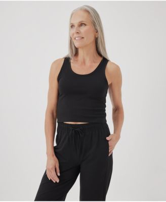 Women's Cotton Cool Stretch Fitted Lounge Tank