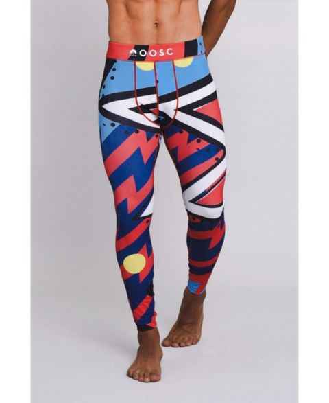 Мужские брюки OOSC Fresh Prince Base layer Pant, цвет: Разноцветный