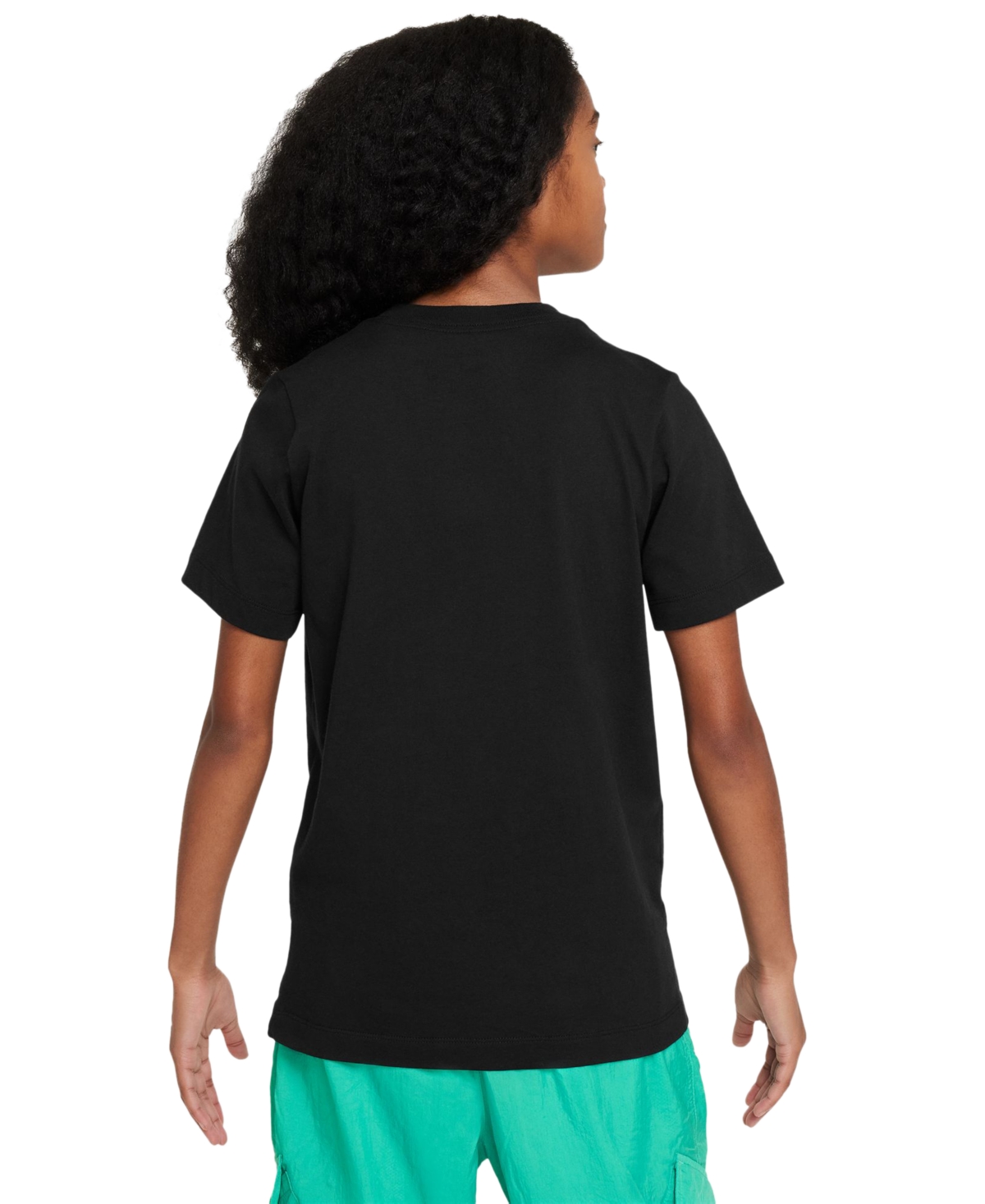 Nike Big Kids Sportswear Printed Crewneck T-Shirt