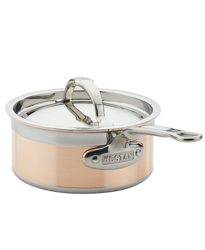 Hestan CopperBond Copper Induction 1.5Quart Covered Saucepan Macy's