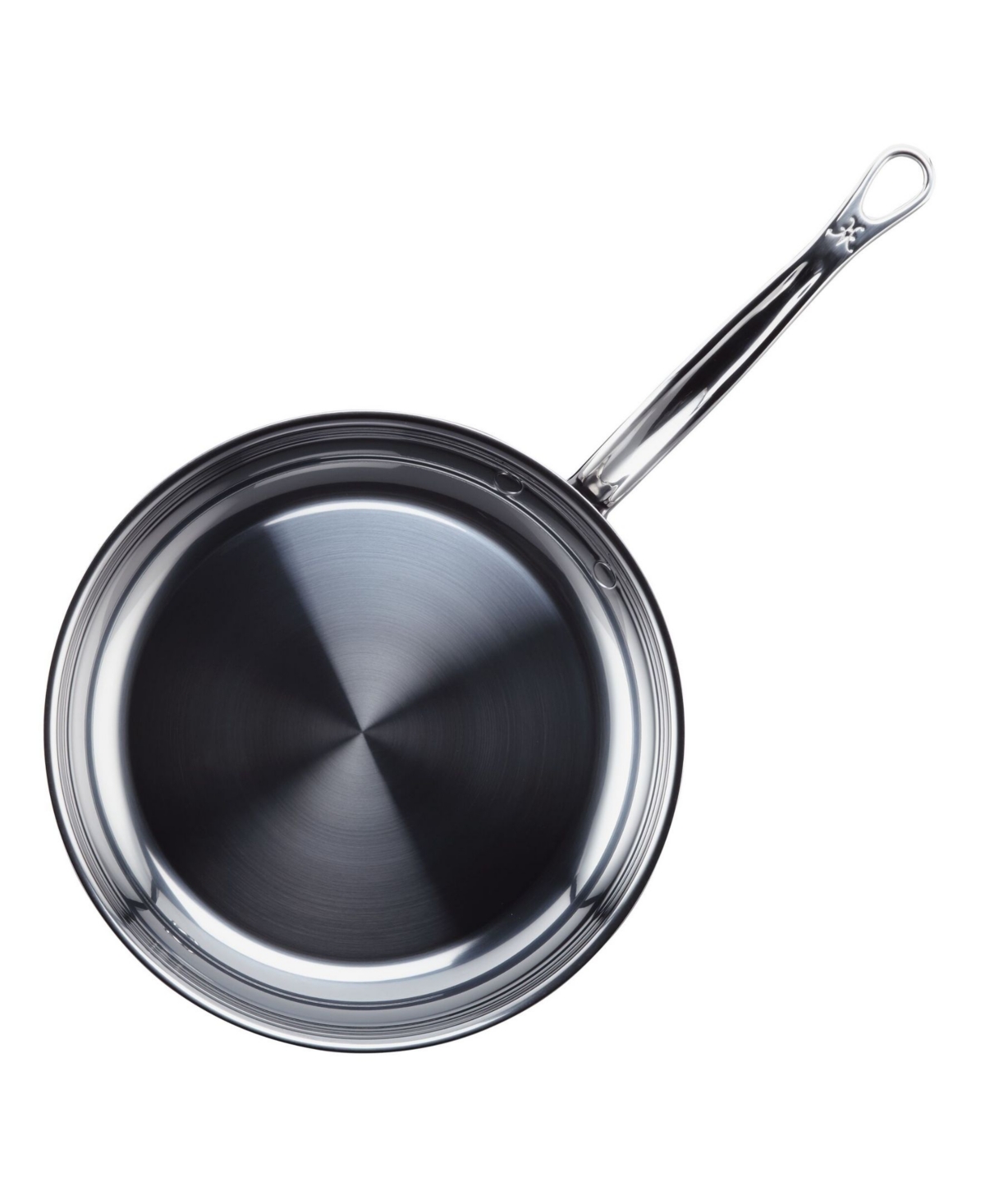 Hestan Nanobond Titanium Stainless Steel 11" Open Skillet In Stainless Steel