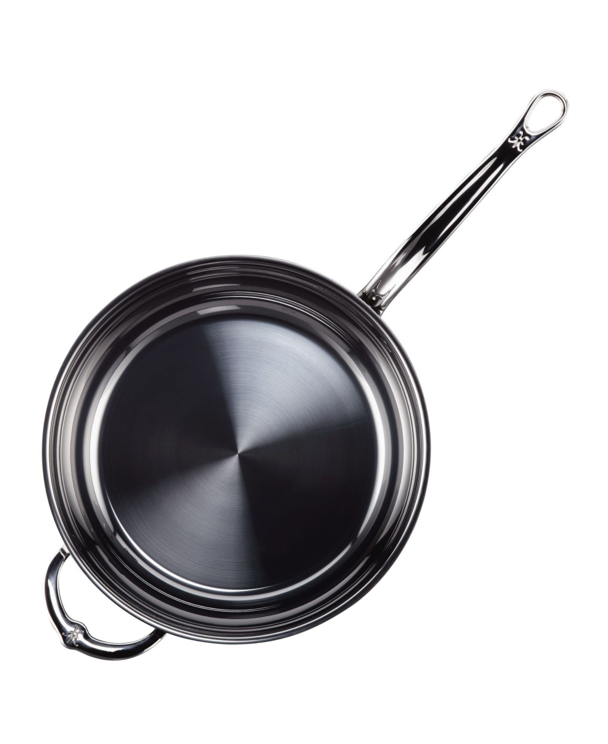 Shop Hestan Nanobond Titanium Stainless Steel 5-quart Covered Essential Pan With Helper Handle