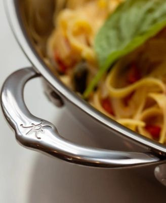 NanoBond Titanium Stainless Steel 14" Chefs Pan with Helper Handle