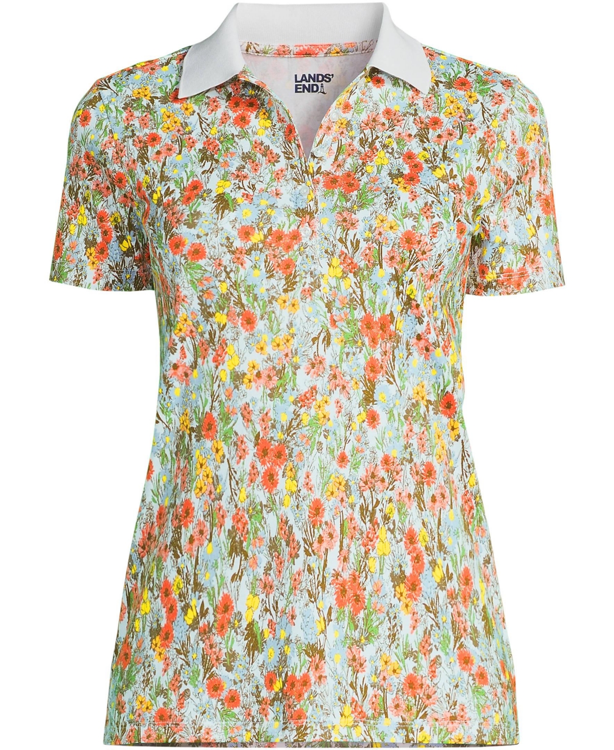 Lands' End Women's Supima Cotton Polo